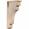 Ekena Millwork Mediterranean Smooth Corbel w/Backplate, Douglas Fir, 5 1/2"W x 14"D x 26"H COR06X14X26MED01SDF - alternate 1